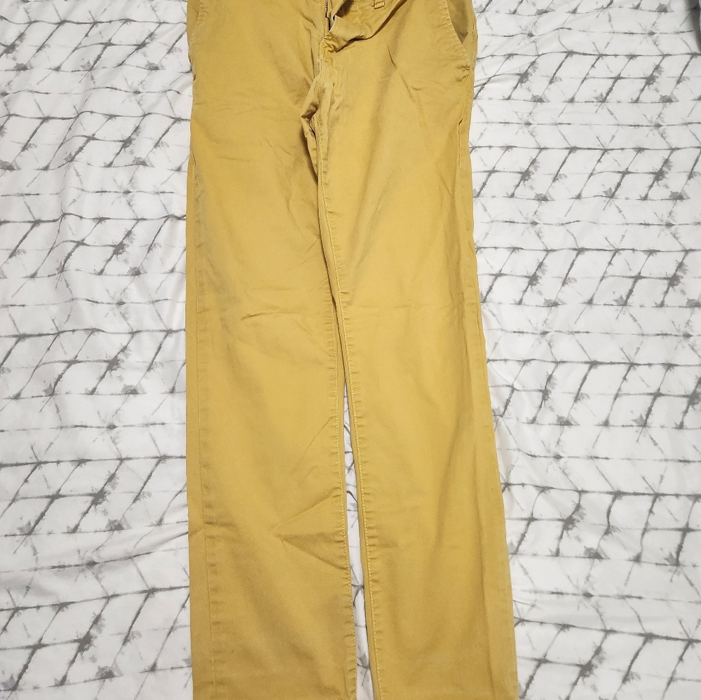Superdry yellow 30 w pants